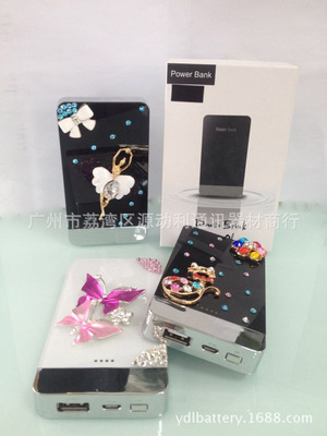 新款5000mAh拼花移动电源 通讯器材市场的品质之选